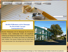 Tablet Screenshot of privatschule-conventz.de